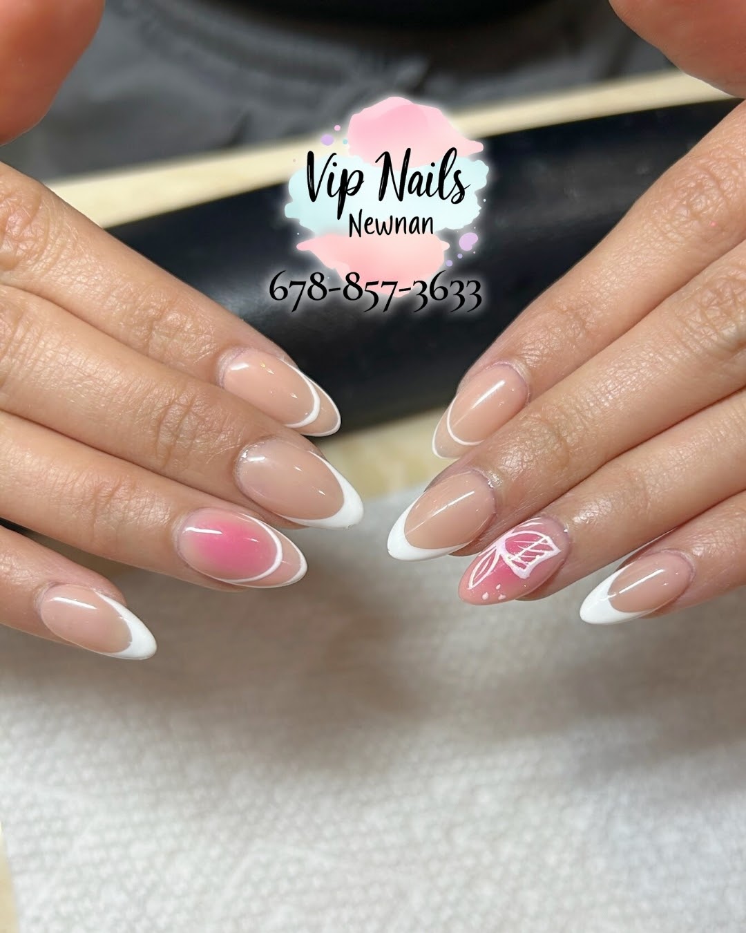 VIP NAIL AND SPA logo